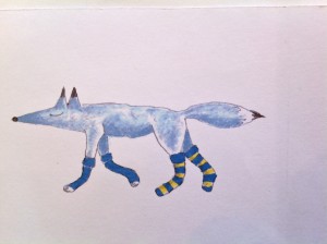 Lost fox in sox