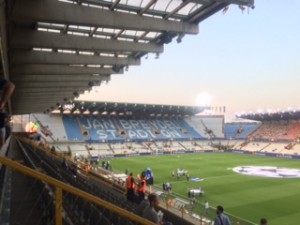 Bruges - First EVER Champions league game for TLF and LCFC