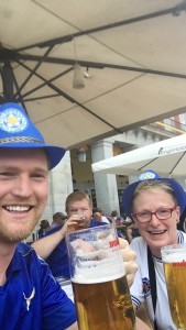 Story of Madrid - hats and beer